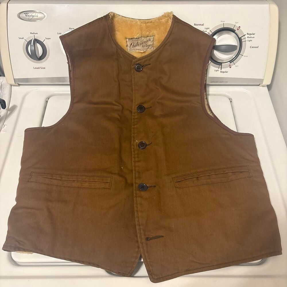 Sears Men's Brown Gilet